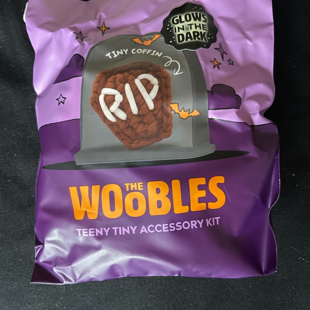 The Woobles Summerween Tiny Coffin Accessory Kit